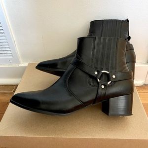 H by Halston | Moto boots